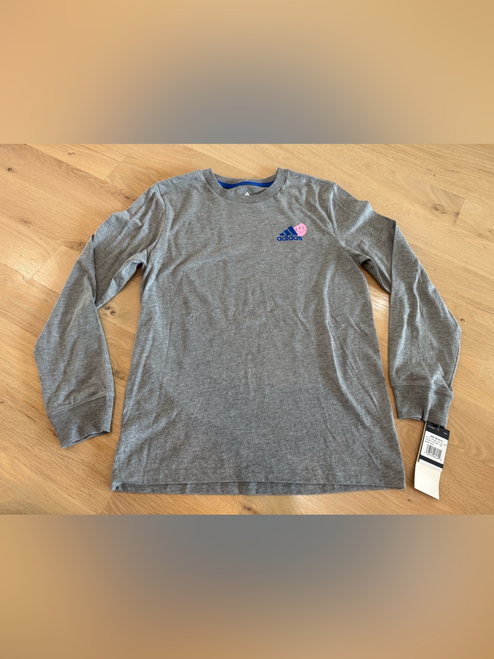 Adidas Positivtee Long Sleeved Tee Shirt Size M (10/12) NWT